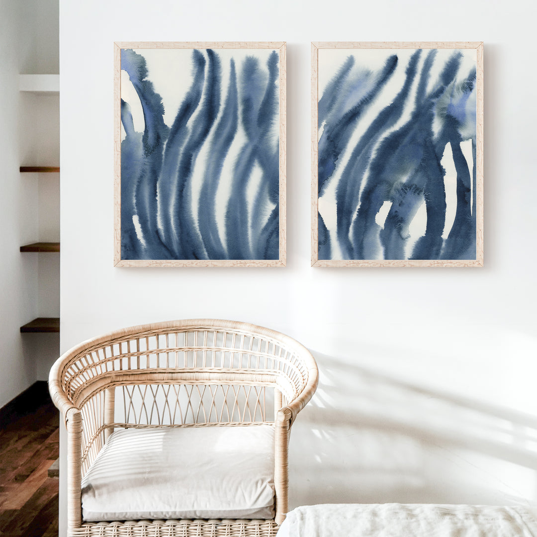 The Sea Garden Diptych - Set of 2