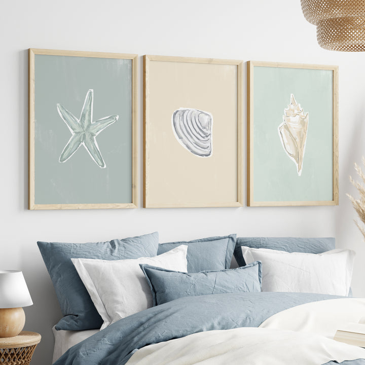 Washed Ashore Triptych - Set of 3