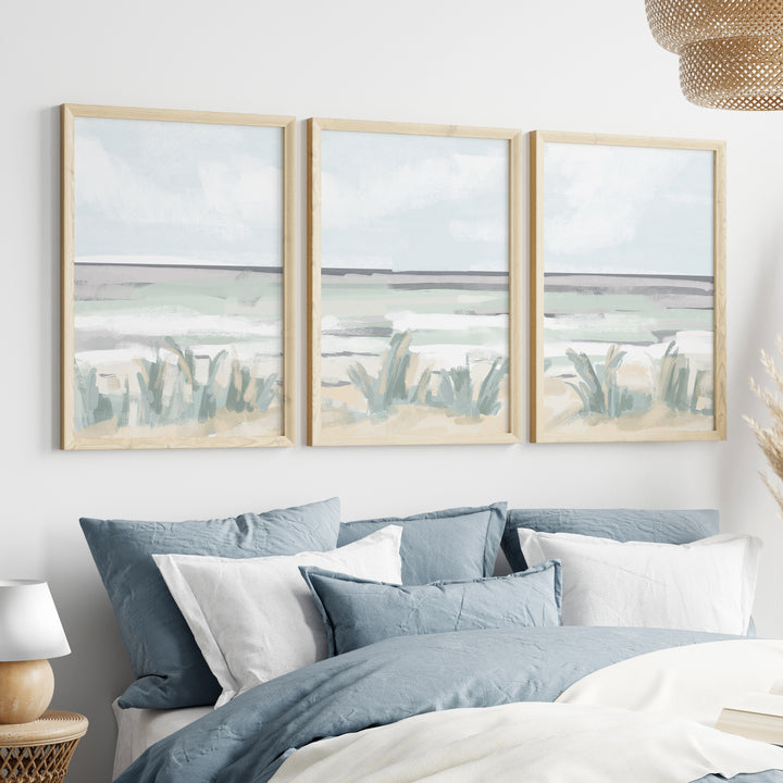 Tidal Haze Triptych - Set of 3