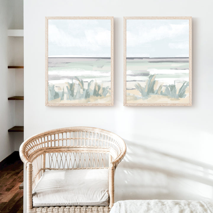 Tidal Haze Diptych - Set of 2
