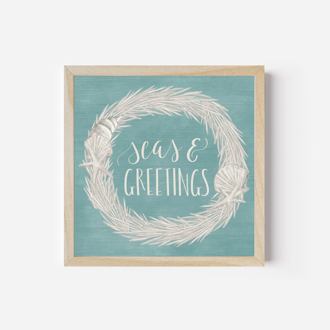 Seas & Greetings Wreath