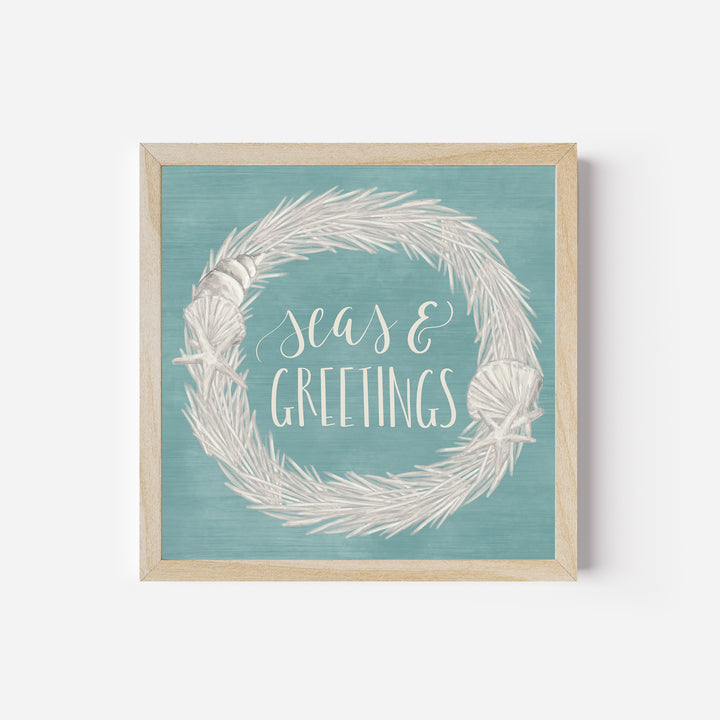 Seas & Greetings Wreath