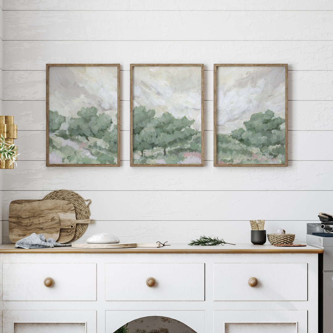 Middle of Nowhere - Set of 3  - Art Prints or Canvases - Jetty Home
