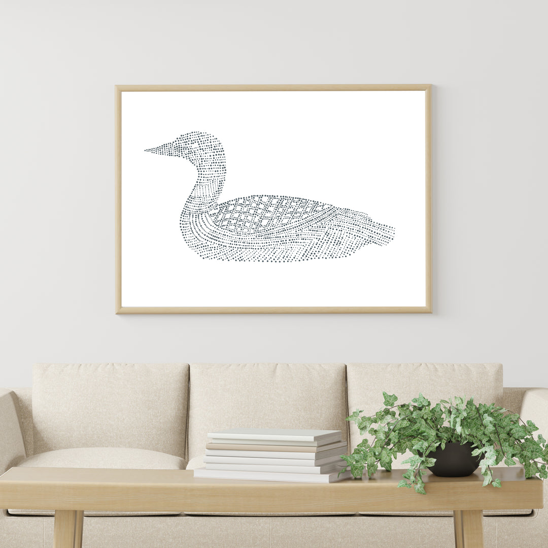Common Loon Study  - Art Print or Canvas - Jetty Home