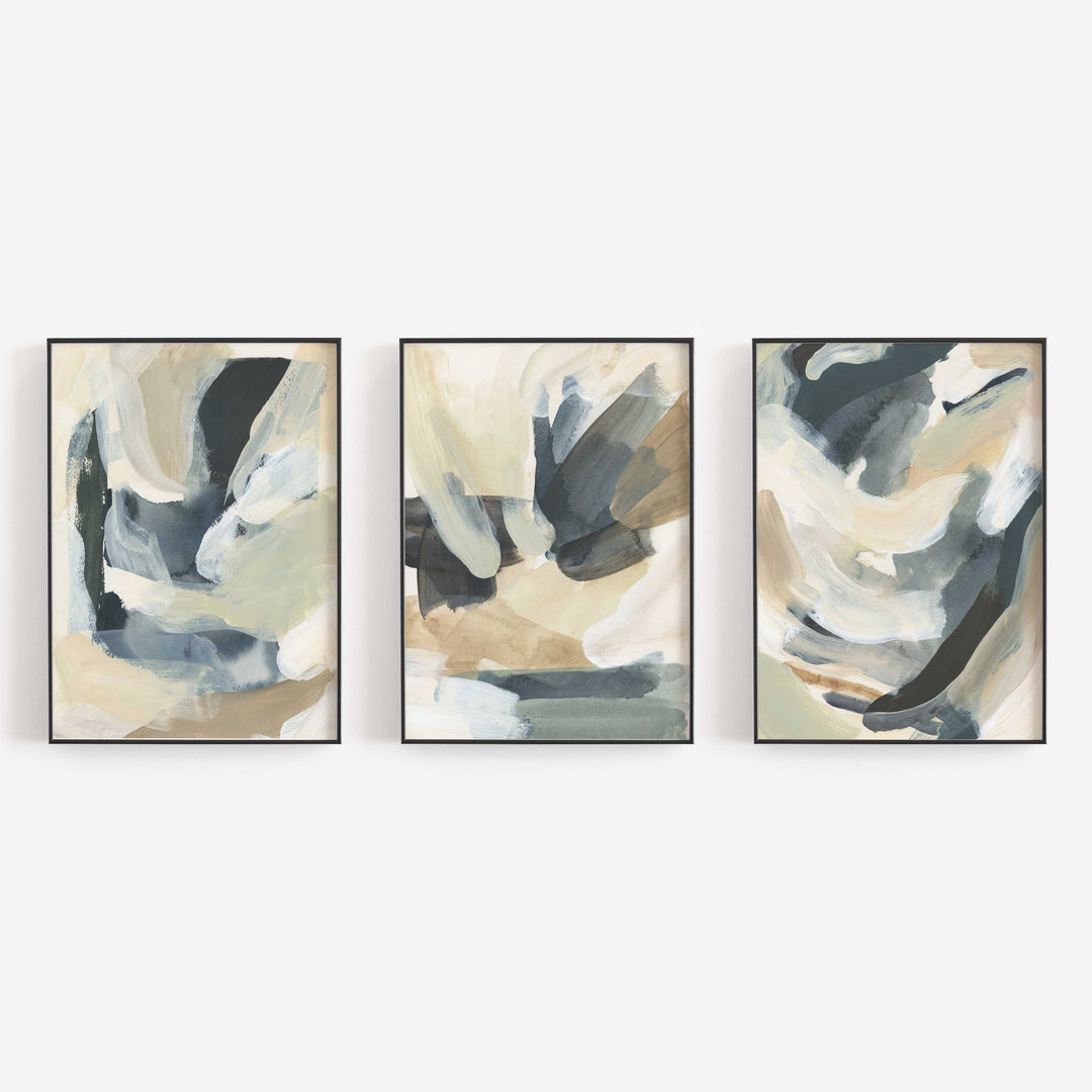 Modern Abstract Flow - Set of 3 | Jetty Home