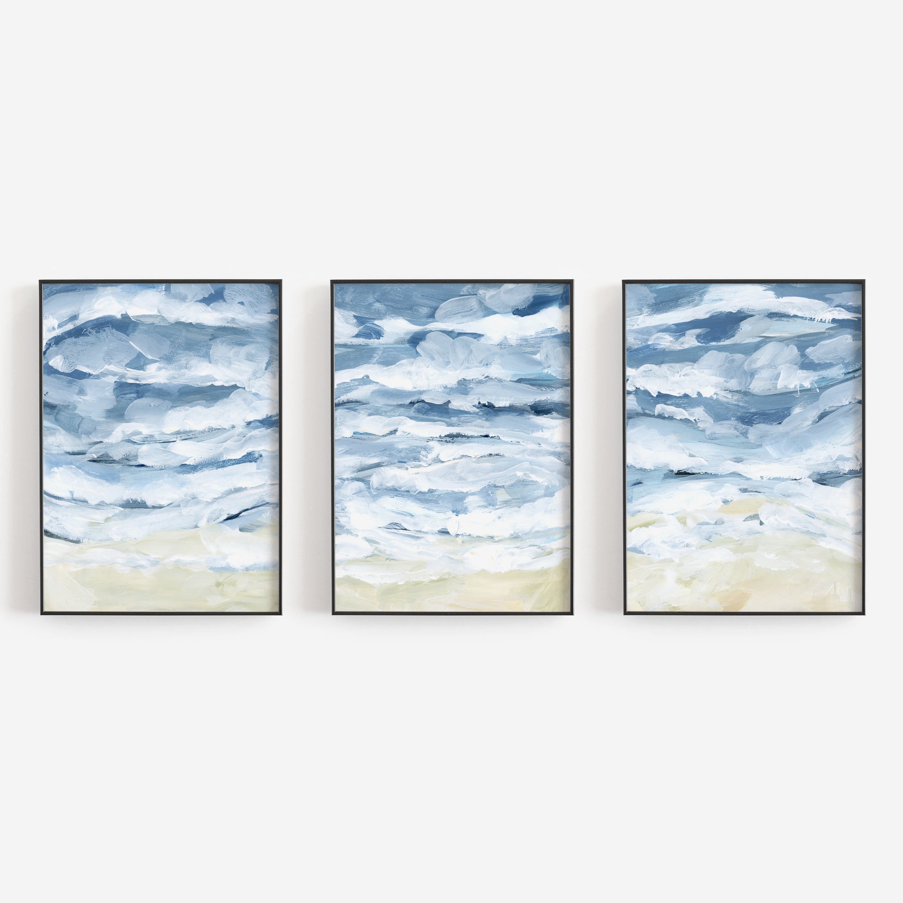 Crashing Waves - Set of 3 | Jetty Home