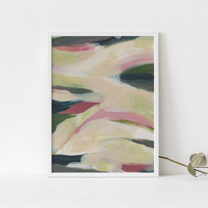Nature Spring Abstract Painting Modern Home Wall Art Print or Canvas - Jetty Home