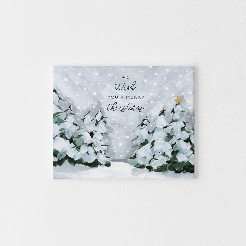 We Wish You a Merry Christmas Wall Art Print or Canvas - Jetty Home