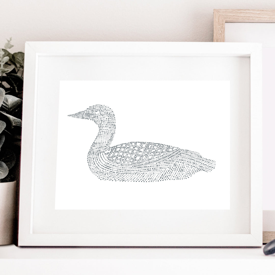 Common Loon Study  - Art Print or Canvas - Jetty Home