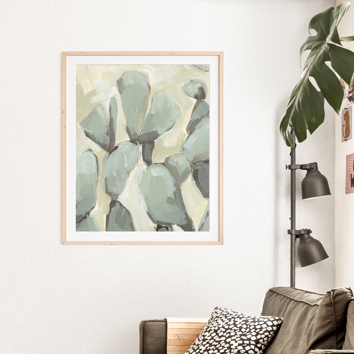 Prickly Pear Neutral Painting  - Art Print or Canvas - Jetty Home