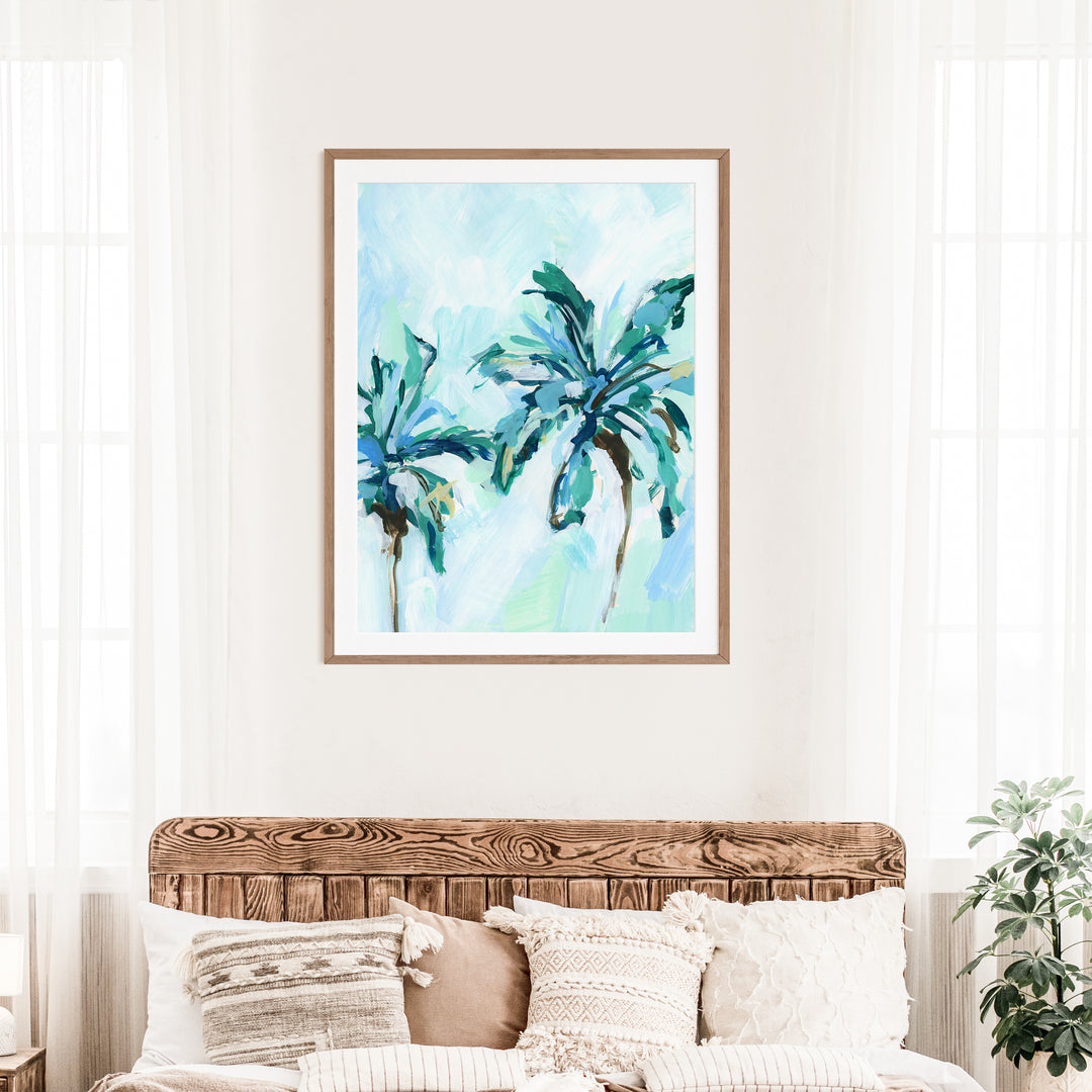 Bright Palms, No. 3  - Art Print or Canvas - Jetty Home