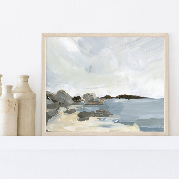 Seashore View  - Art Print or Canvas - Jetty Home