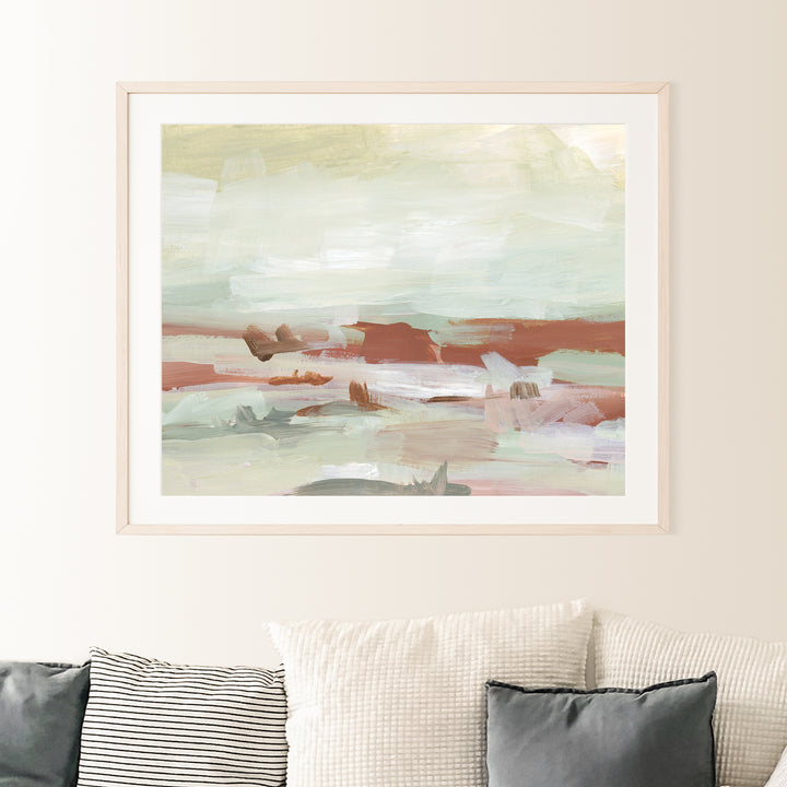 Dusty Desert View, No. 2  - Art Print or Canvas - Jetty Home
