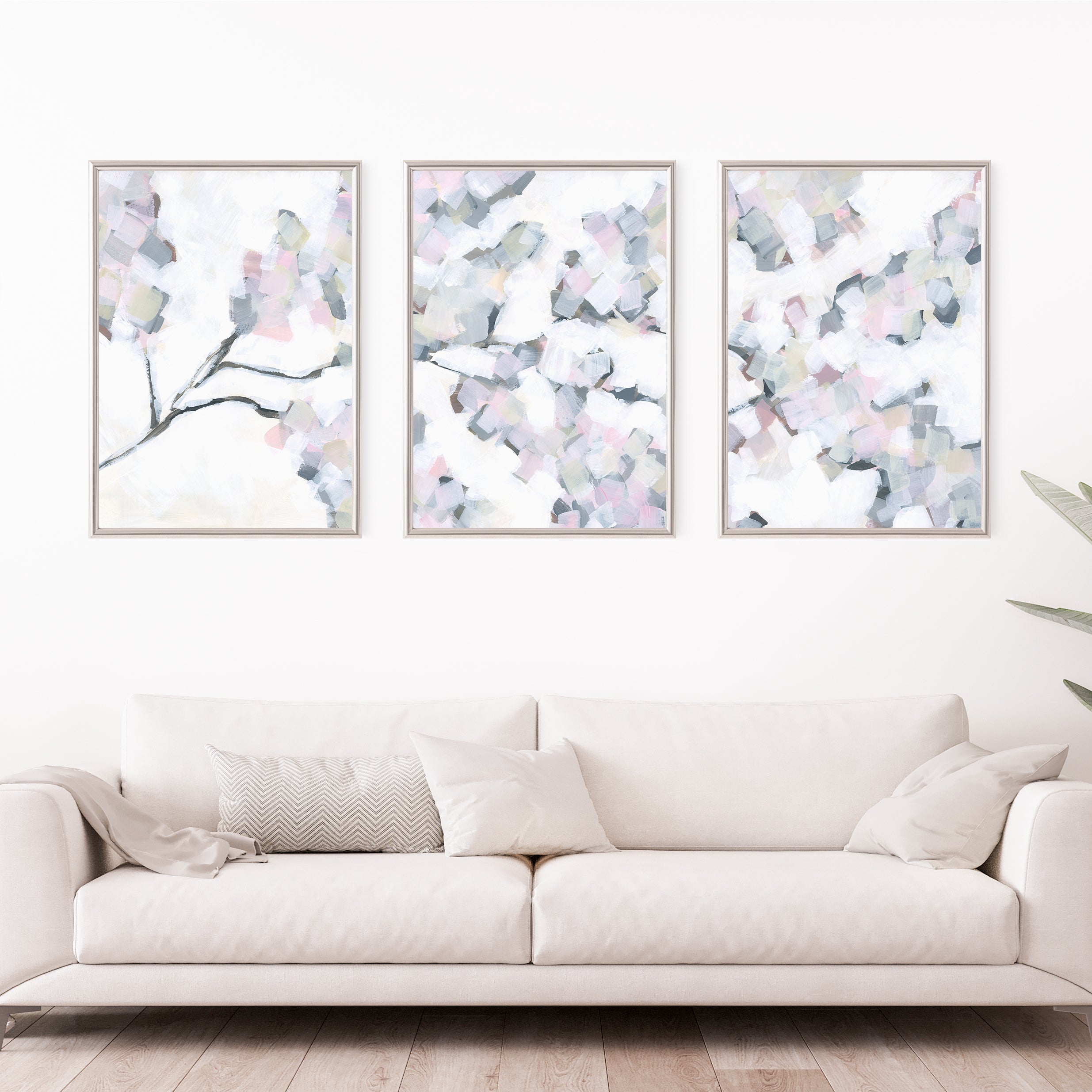 Cherry Blossoms in Spring - Set of 3 | Jetty Home