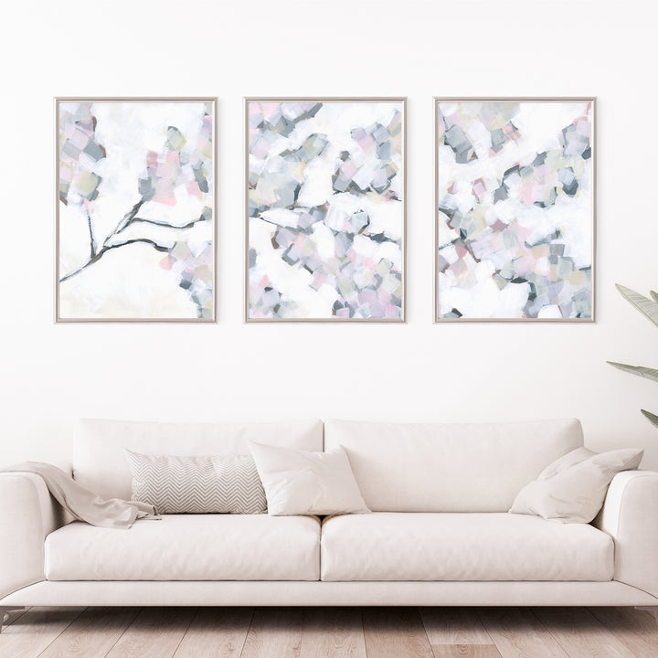 Cherry Blossoms in Spring - Set of 3  - Art Prints or Canvases - Jetty Home