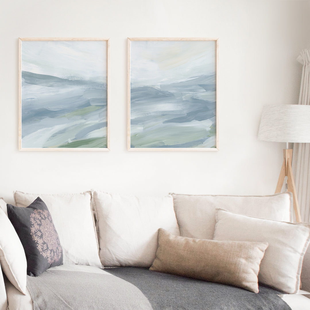 Glassy Waters - Set of 2 - Art Prints or Canvases | Jetty Home