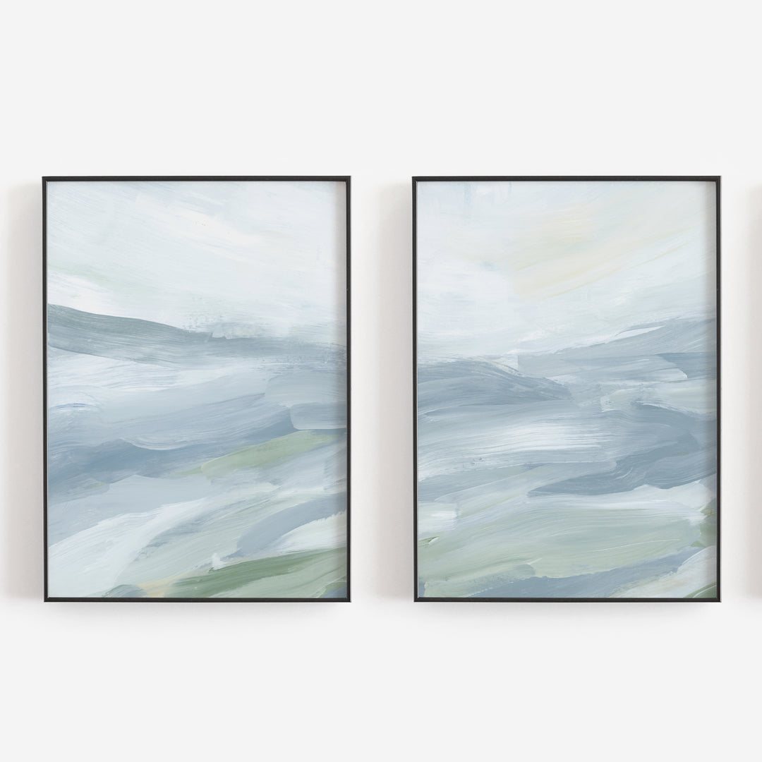Glassy Waters - Set of 2 - Art Prints or Canvases | Jetty Home