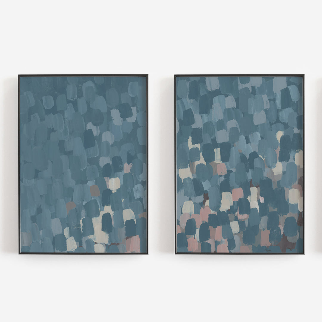 Rippled - Set of 2  - Art Prints or Canvases - Jetty Home