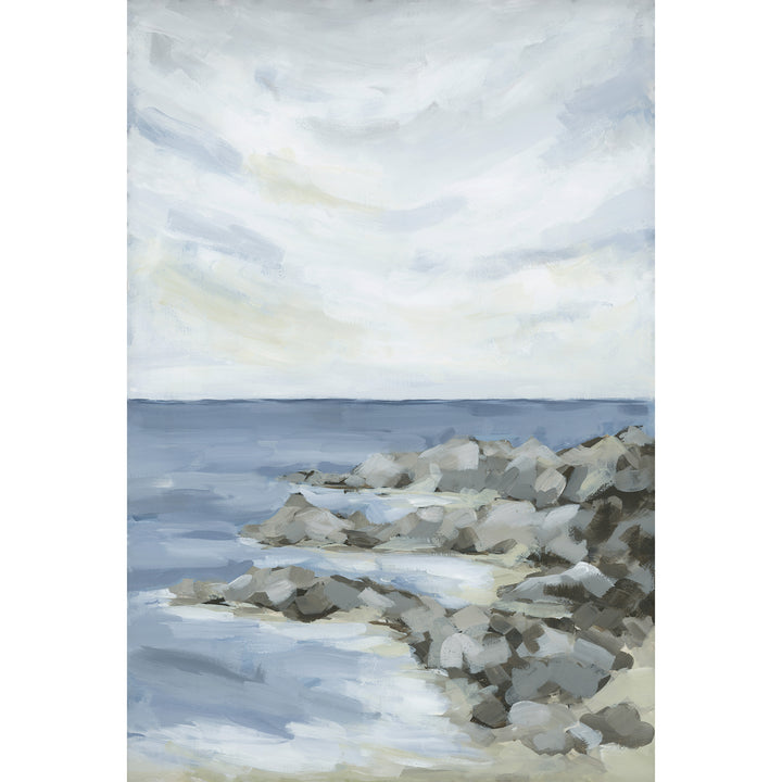 Breakwater -- 24x36" on Canvas - Jetty Home