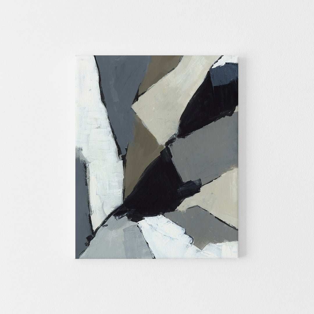 Threshold 1 Modern Minimalist Neutral Painting Wall Art Print or Canvas - Jetty Home