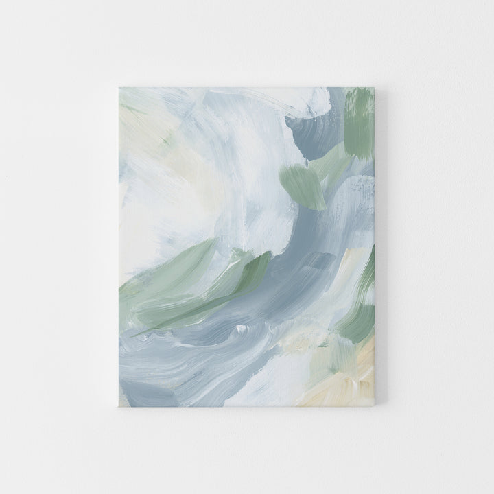 "Streamline" Coastal Ocean Painting - Art Print or Canvas - Jetty Home