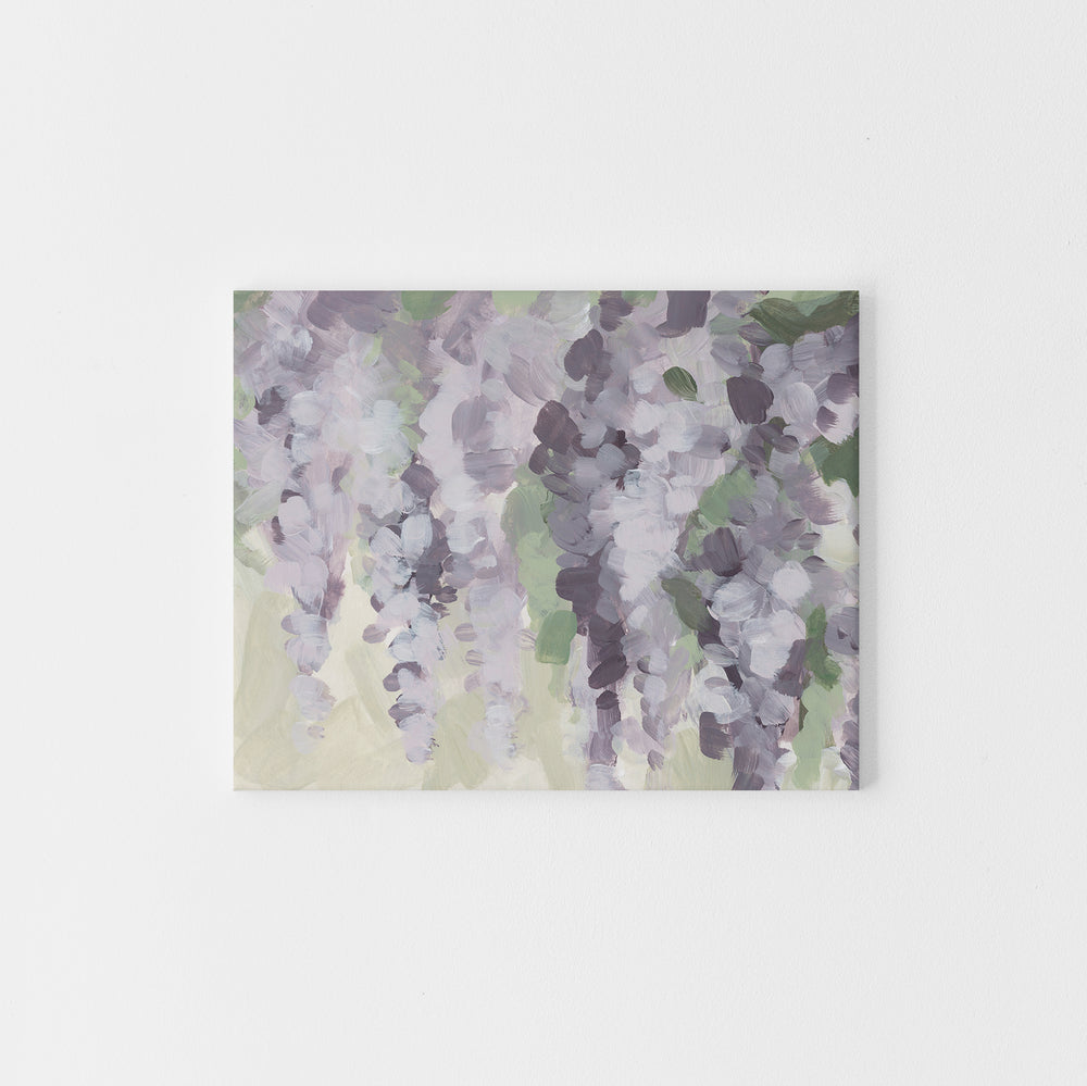 Sunned Wisteria - Modern Floral Painting Farmhouse Decor by Jetty Home