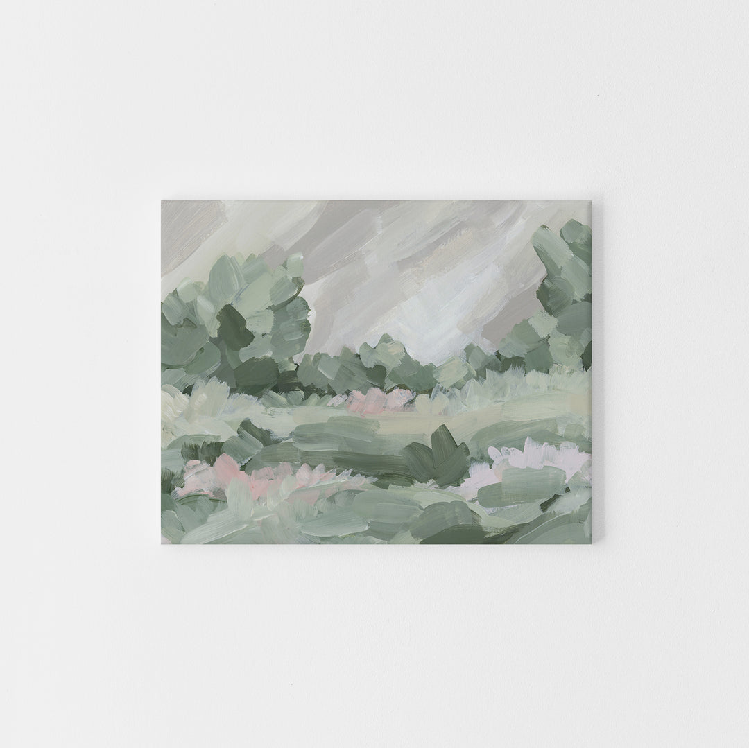 Rolling Hills 1 - Modern French Country Landscape Scene from Jetty Home - Canvas View