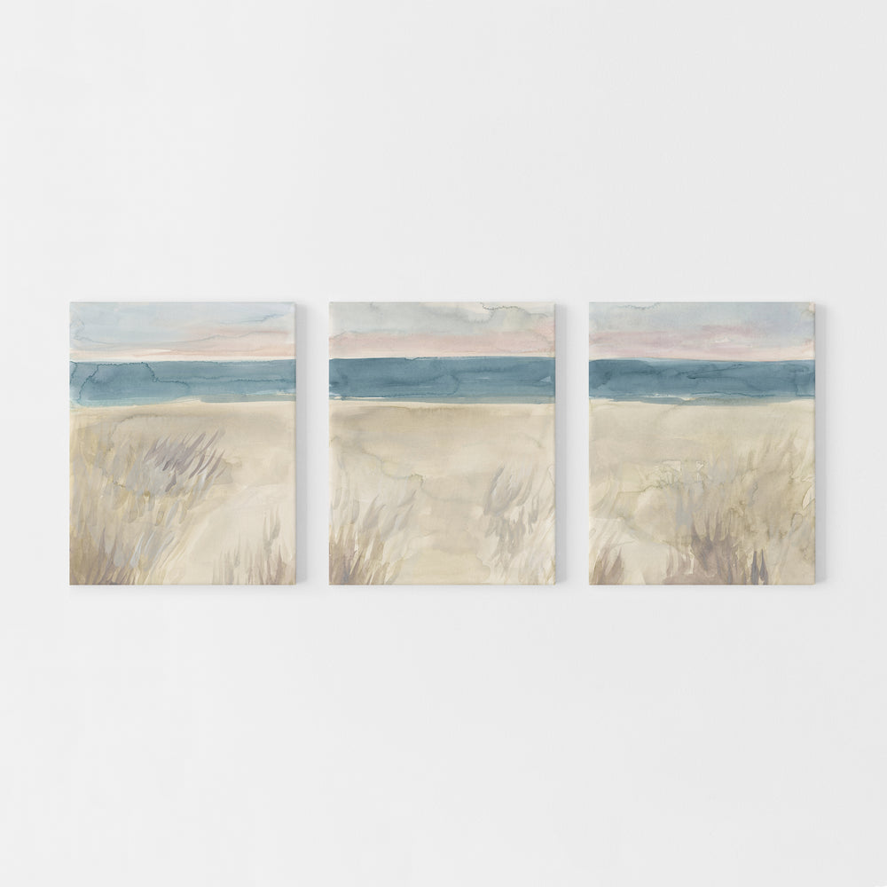 Beachcomber's Delight - Set of 3  - Art Prints or Canvases - Jetty Home