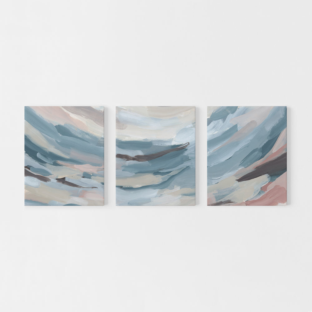 Hidden Harbor - Set of 3  - Art Prints or Canvases - Jetty Home