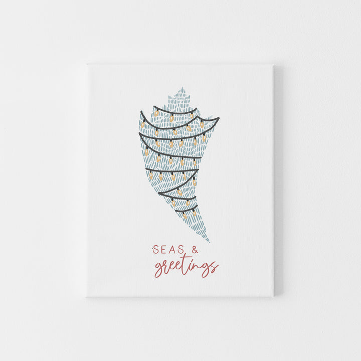 Seas and Greetings - Art Print or Canvas - Jetty Home