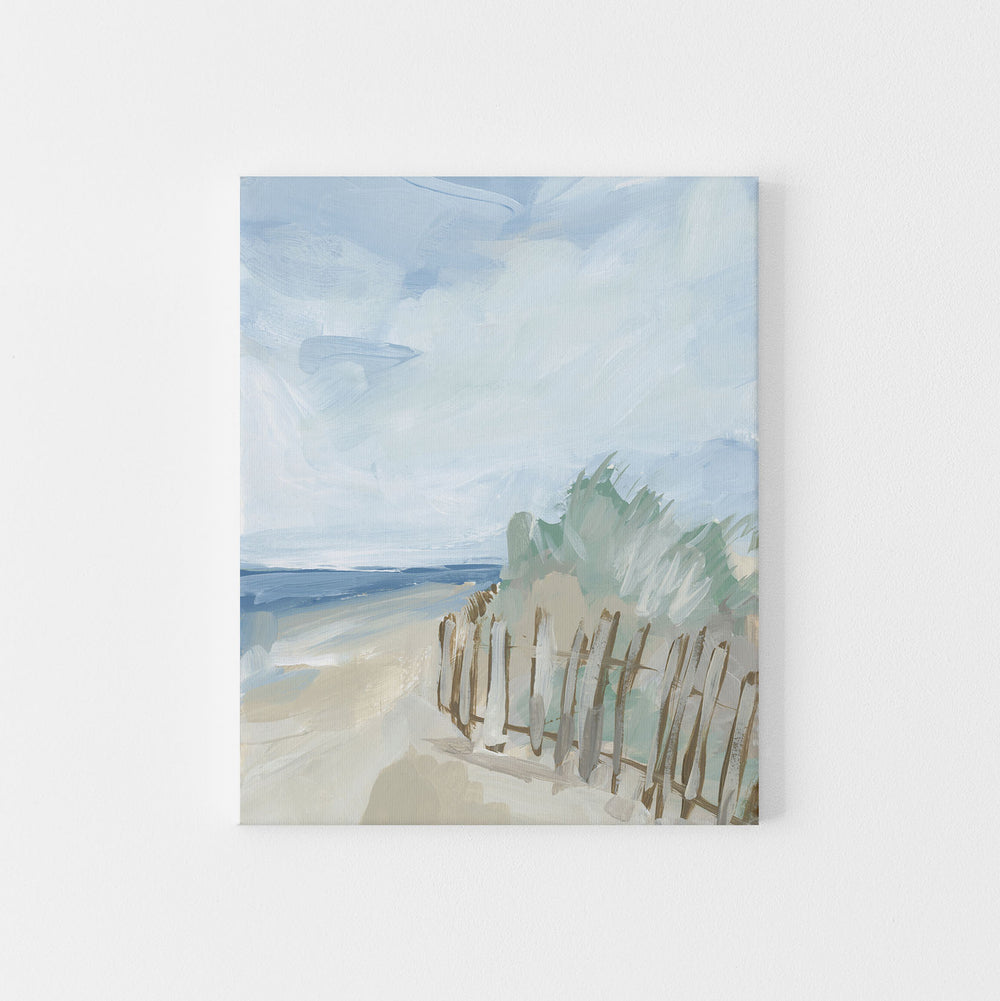 "The Opening" Coastal Beachscape Painting - Art Print or Canvas - Jetty Home