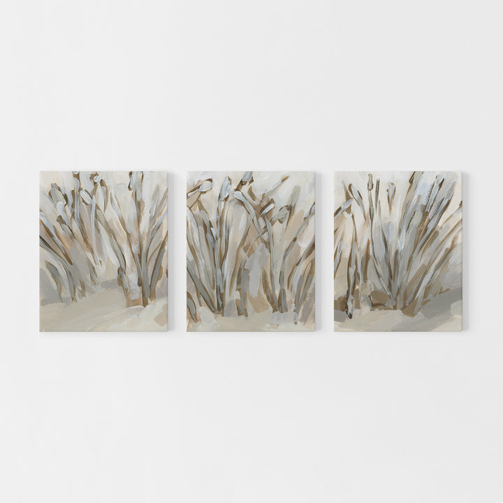 "Deep in the Dunes" Beach Painting - Set of 3 - Art Prints or Canvas - Jetty Home