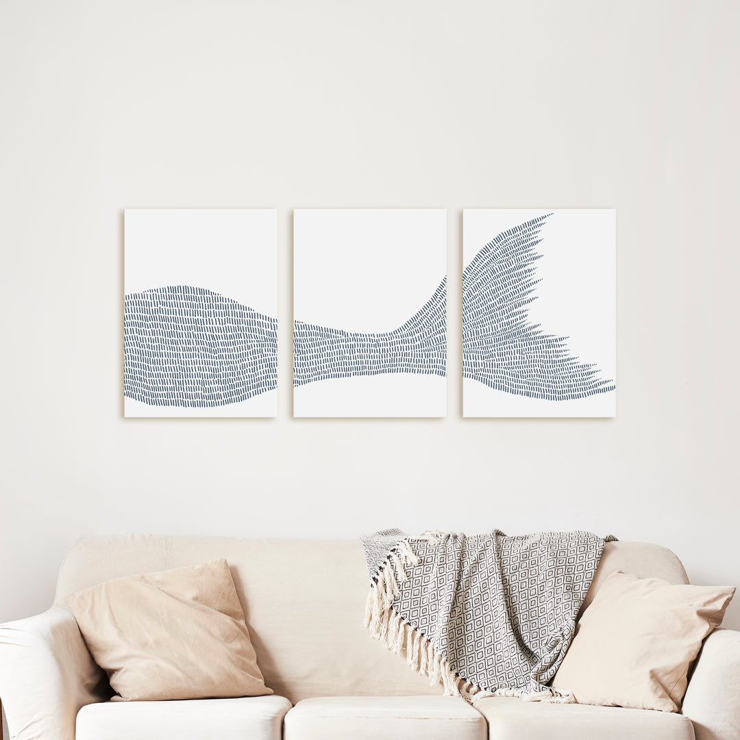 Mermaid Illustration - Set of 3  - Art Prints or Canvases - Jetty Home