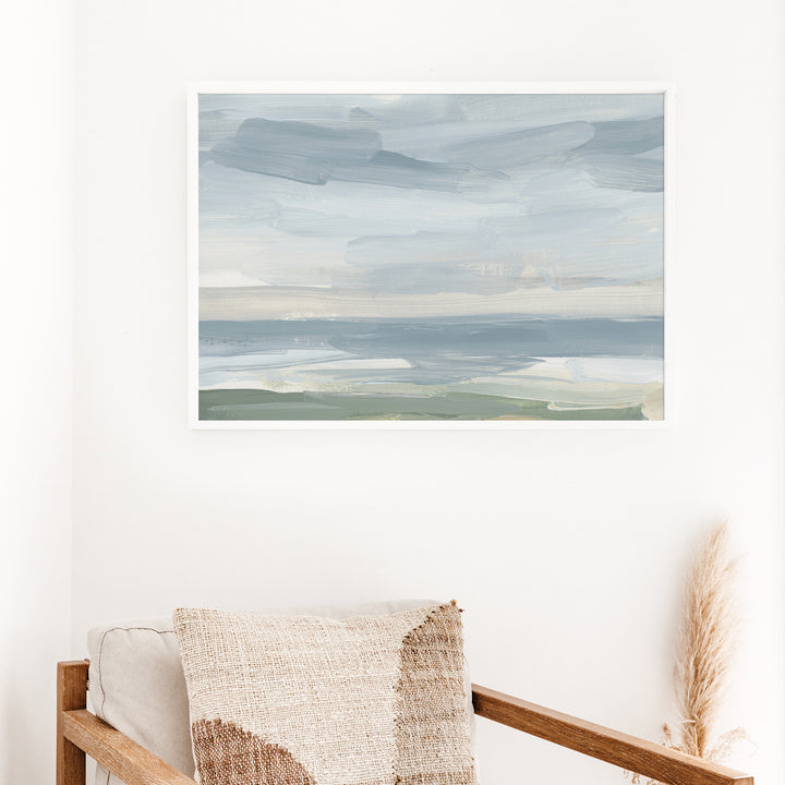 The Quiet Seashore  - Art Print or Canvas - Jetty Home