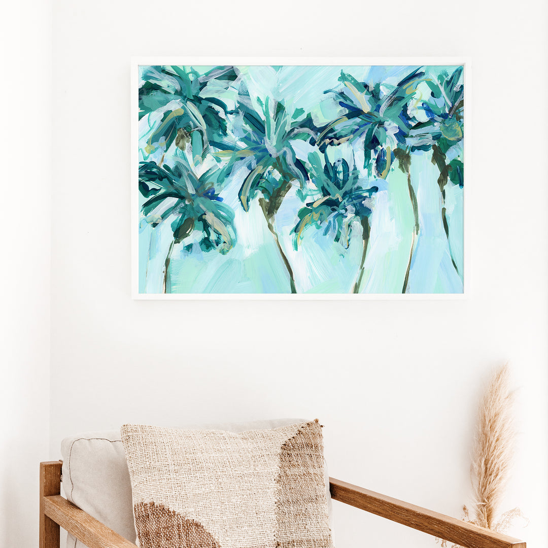 Bright Palms, No. 2 - Art Print or Canvas | Jetty Home