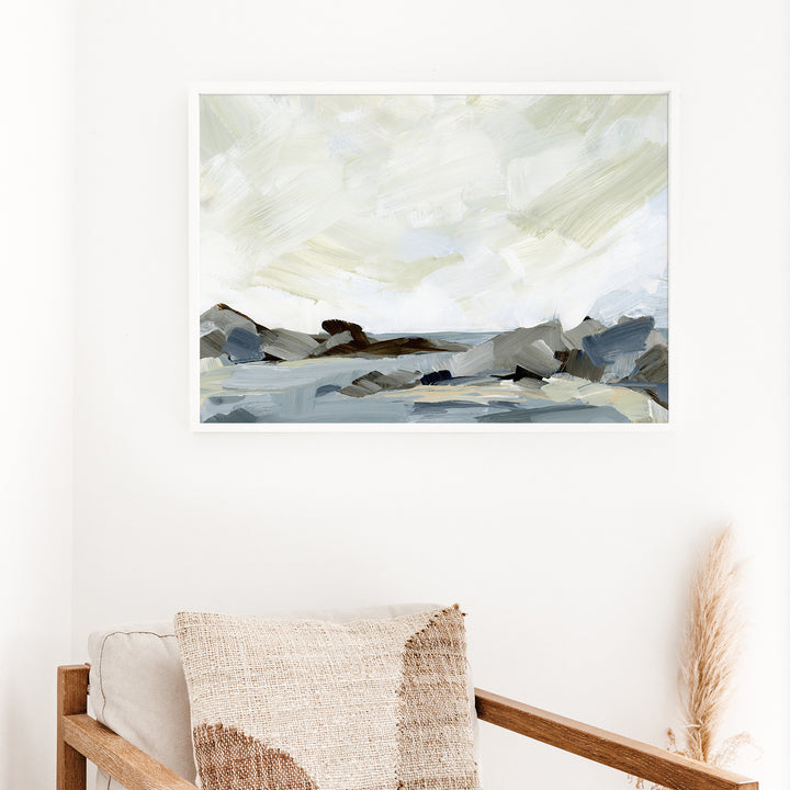 Rugged Seashore  - Art Print or Canvas - Jetty Home