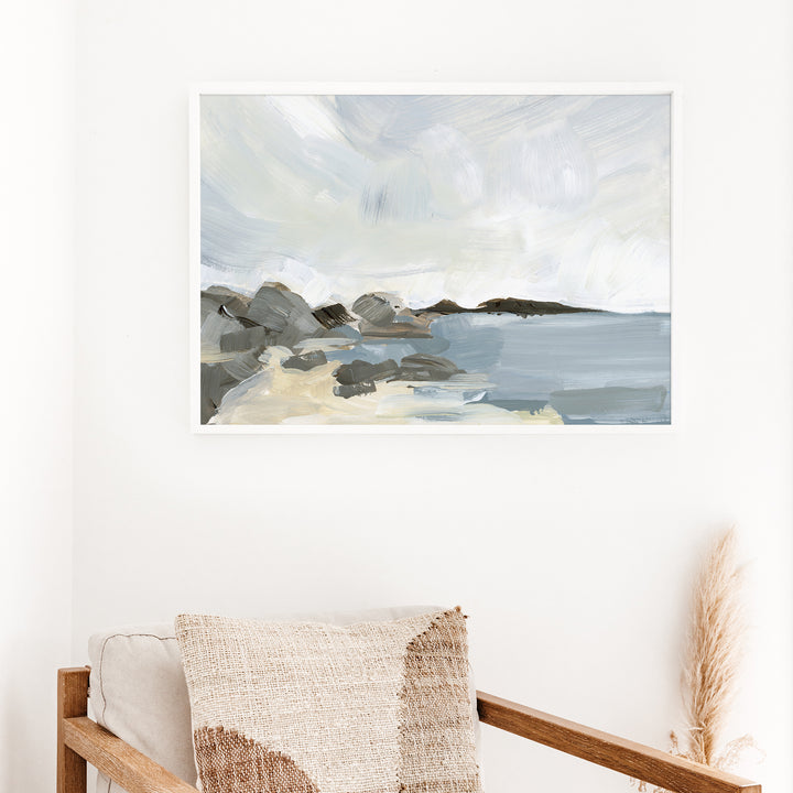 Seashore View  - Art Print or Canvas - Jetty Home