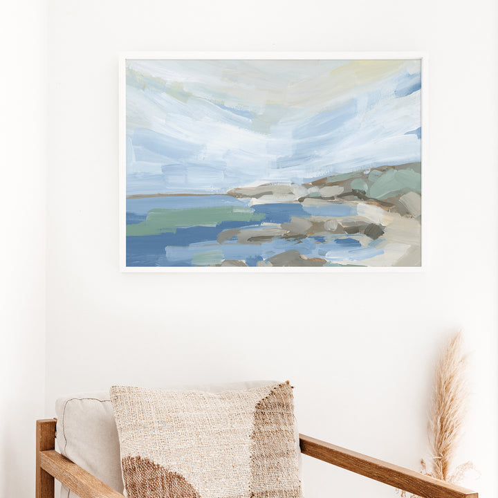 Deep Blue Shallows  - Art Print or Canvas - Jetty Home
