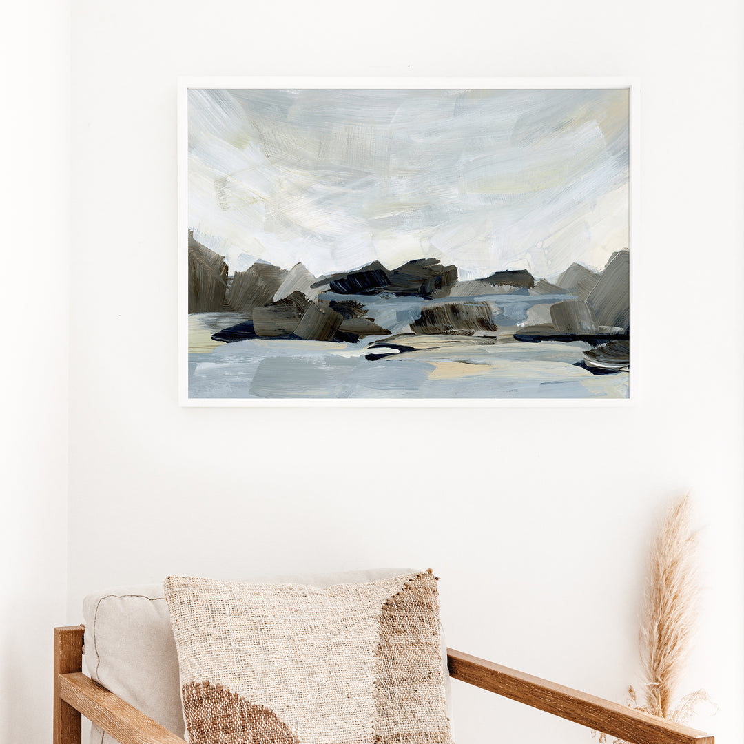 The Rocky Coast  - Art Print or Canvas - Jetty Home