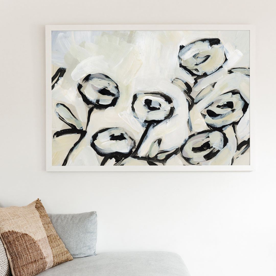 A Rose Grouping  - Art Print or Canvas - Jetty Home