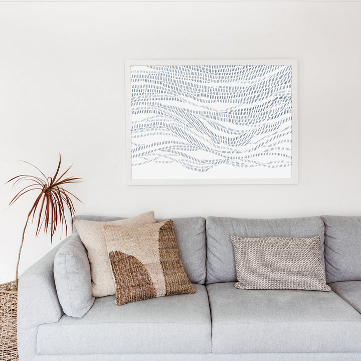 Modern Ocean Waves  - Art Print or Canvas - Jetty Home