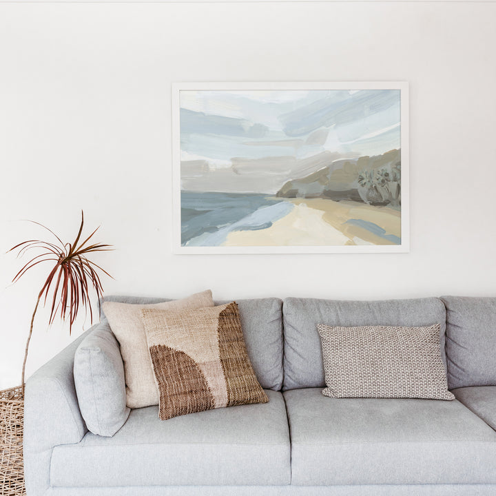 Down the Beach  - Art Print or Canvas - Jetty Home