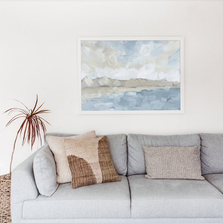 Ocean Fog Lifting  - Art Print or Canvas - Jetty Home