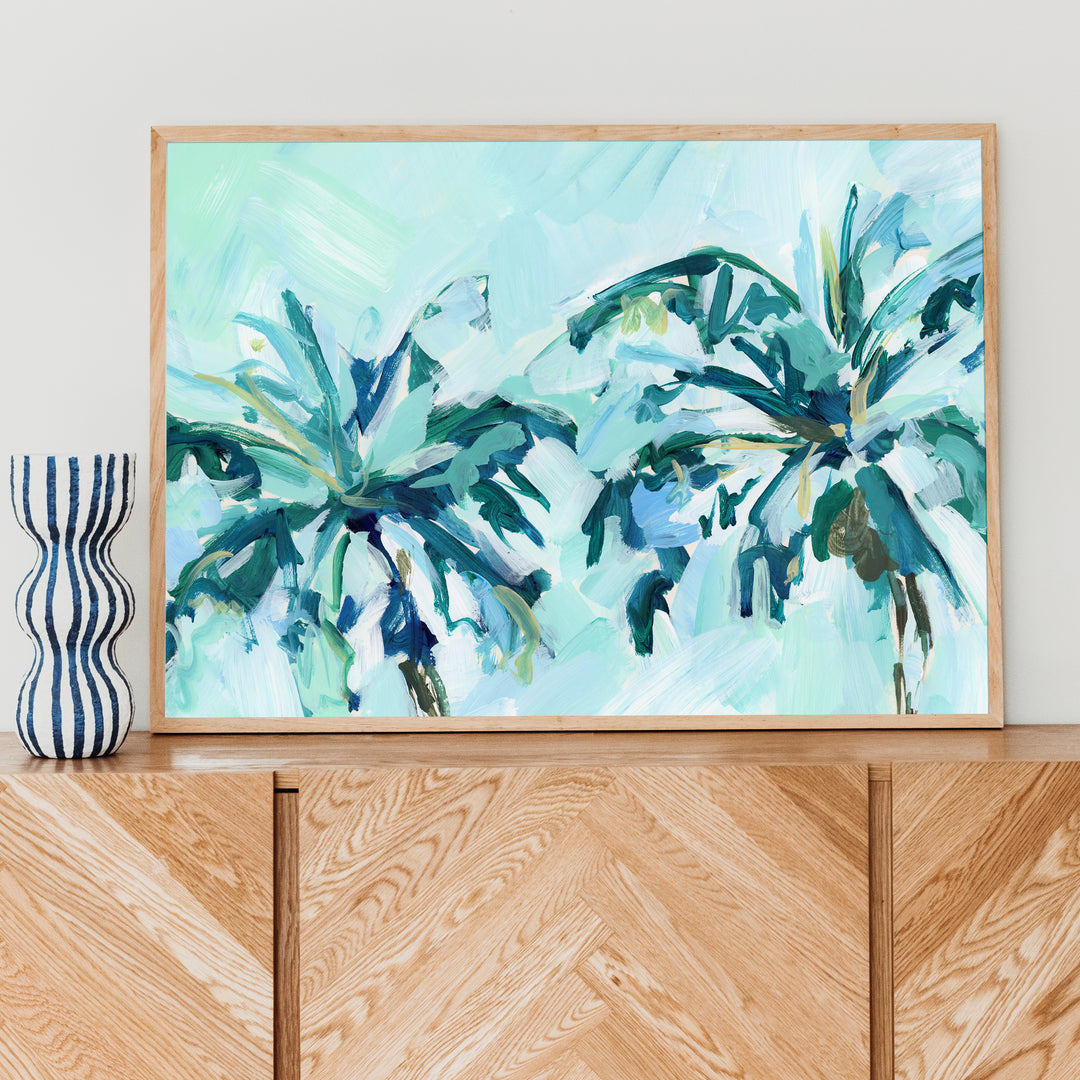 Bright Palms, No. 1  - Art Print or Canvas - Jetty Home