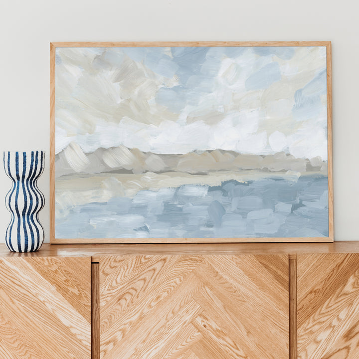 Ocean Fog Lifting  - Art Print or Canvas - Jetty Home