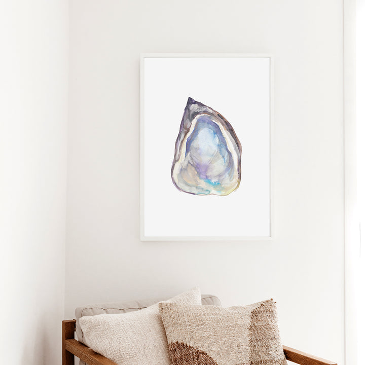 Watercolor Oyster No. 2  - Art Print or Canvas - Jetty Home