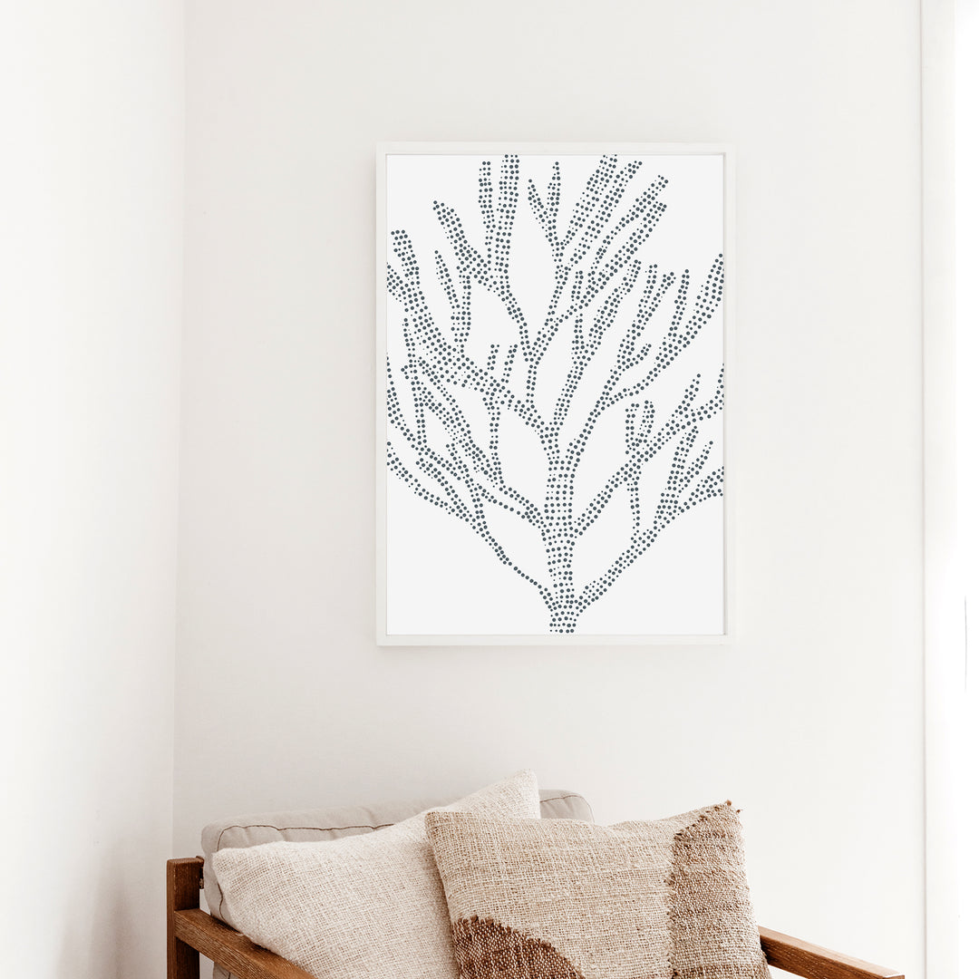 Simple Sea Plant Illustration  - Art Print or Canvas - Jetty Home