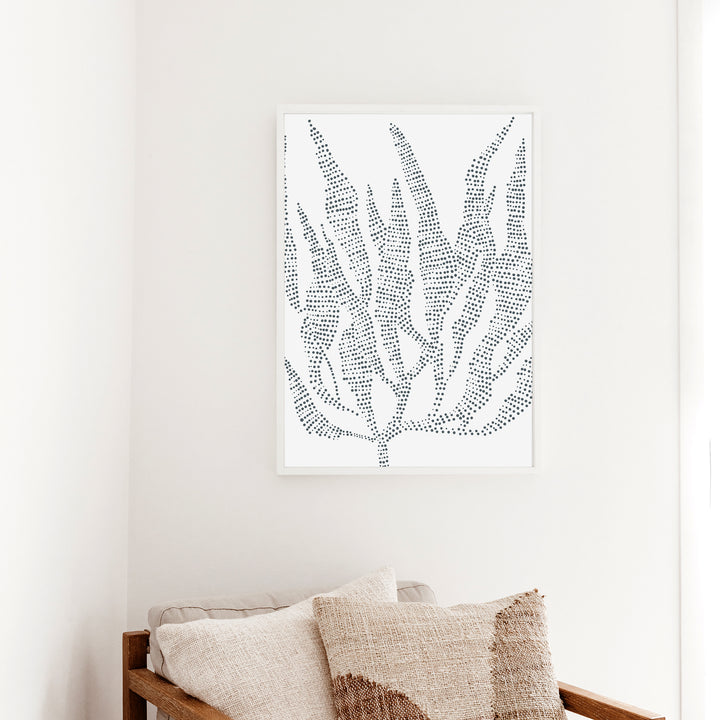 Simple Seaweed Illustration  - Art Print or Canvas - Jetty Home
