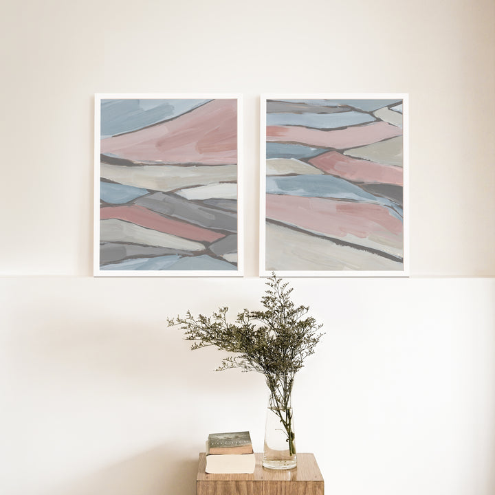 Seaside Surge - Set of 2  - Art Prints or Canvases - Jetty Home