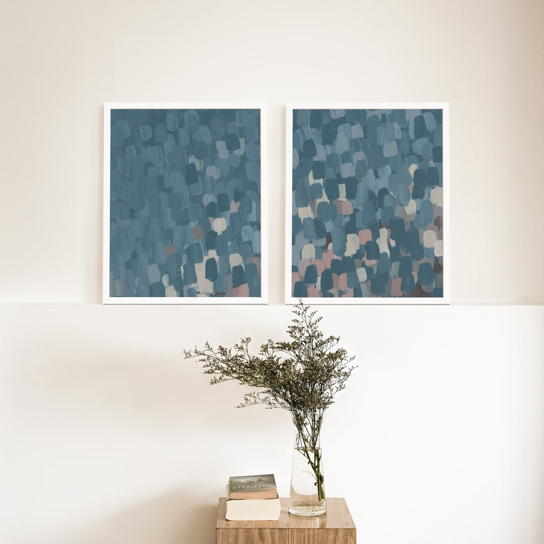 Rippled - Set of 2  - Art Prints or Canvases - Jetty Home